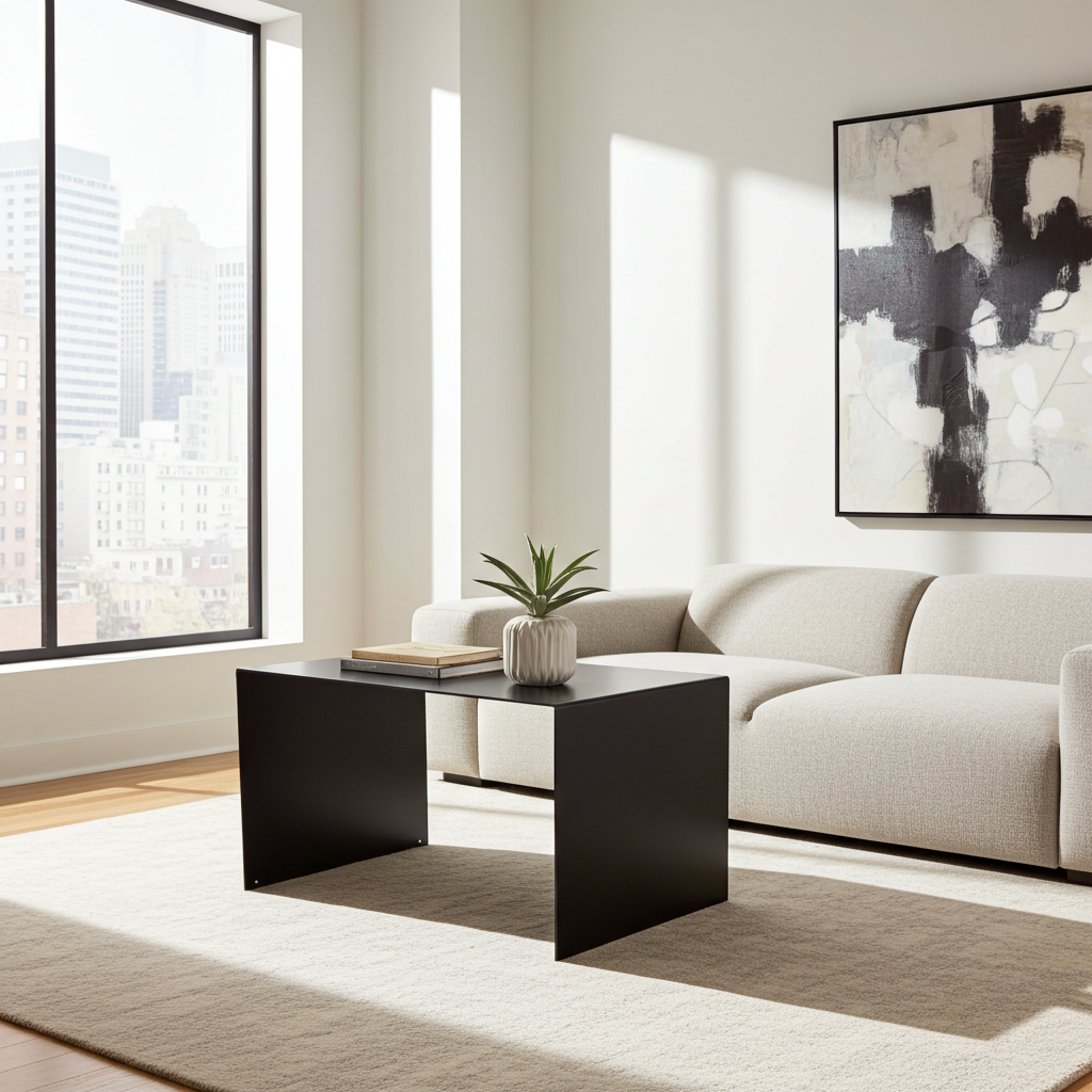 Couchtisch / Loungetisch Blech